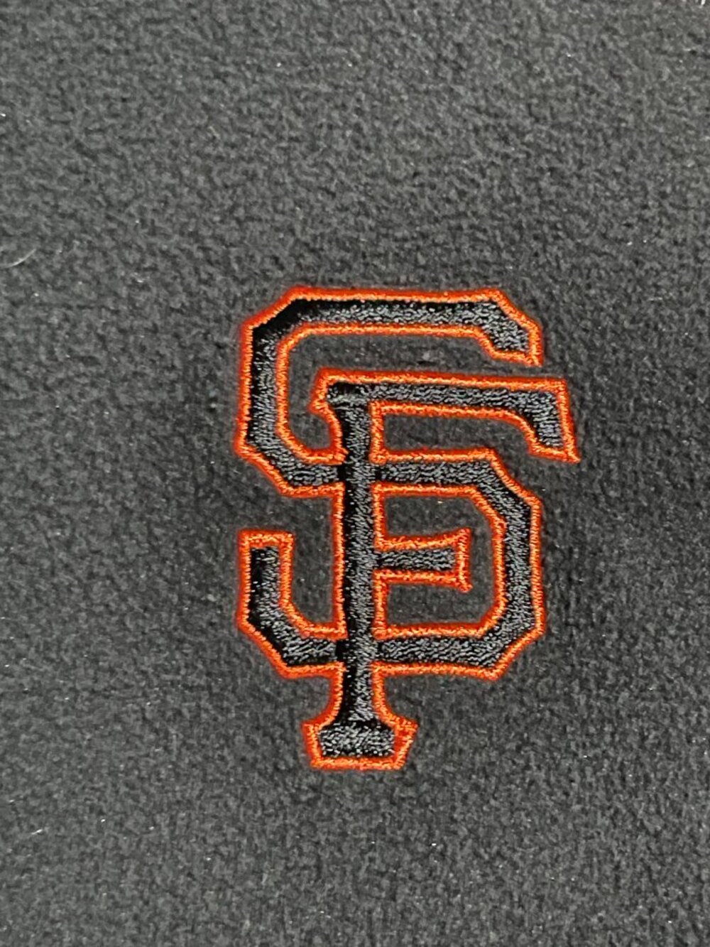 San Francisco Giants Quarter Zip Fleece for Men by Majestic (Medium)